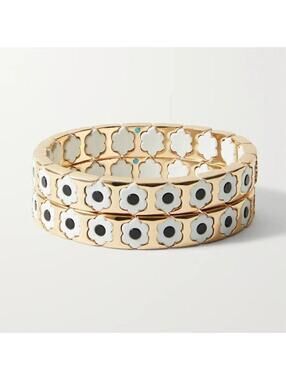 Roxanne Assoulin Flower Child Bracelet Gold Set